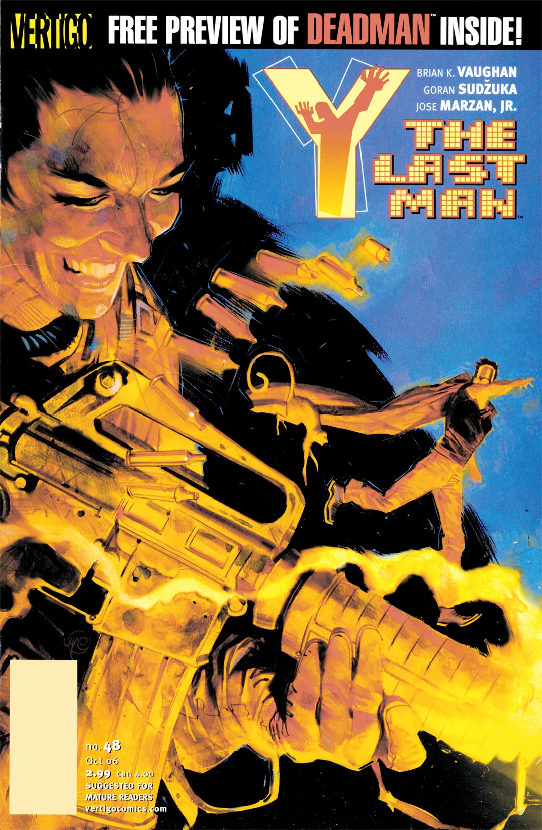 Y: The Last Man #48 (DC, 2006 — Cover A) cover